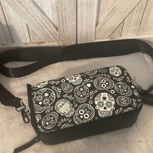 Like Dreams Sugar Skull Crossbody Bag